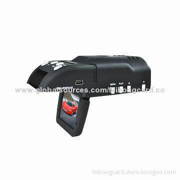 2.0-inch GPS Car DVR with 120 Viewing Angle, Support Unlimited Cycle Recording